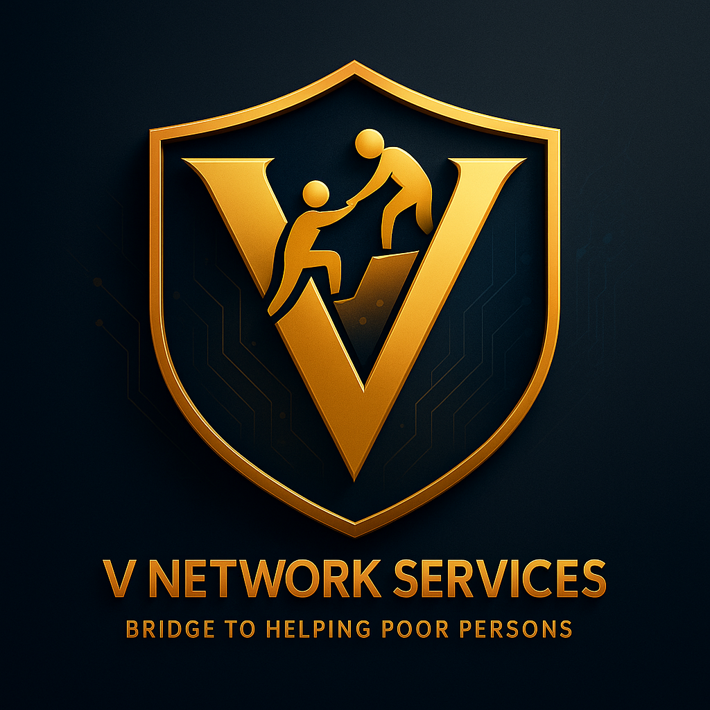V Network Services Logo